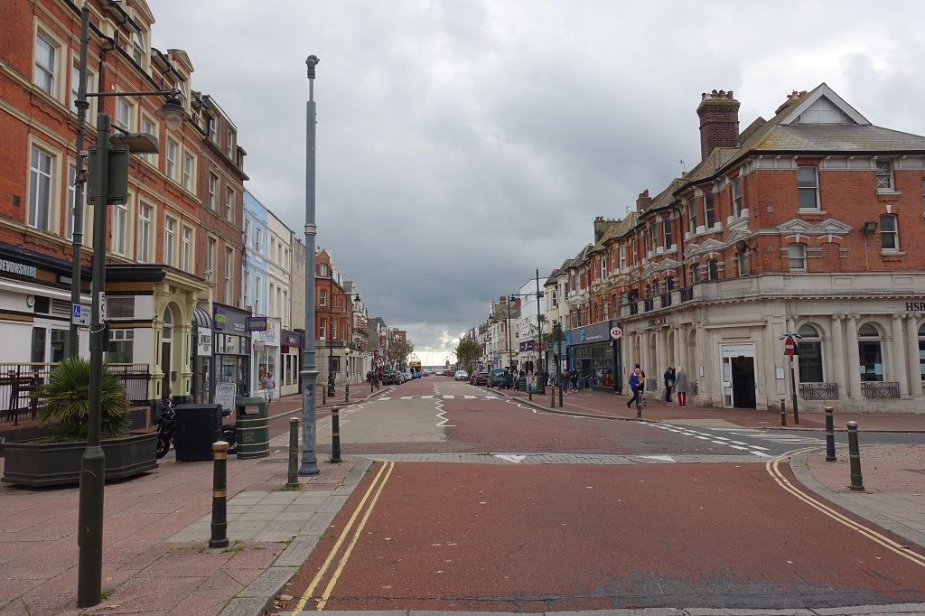 Bexhill town centre.